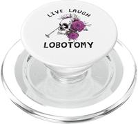 Lobotomía Live Laugh PopSockets PopGrip para MagSafe