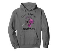 Lobotomía Live Laugh Sudadera con Capucha