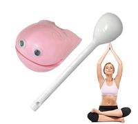 LOBOY Madera del Templo - Zen Madera Fotang pequeño | Instrumento percusión meditación Tambor Zen Bloque Templo alcanfor Budista a
