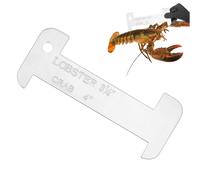 Lobster Gauge - Accurate Shellfish Ruler, Crab Ruler for Dungeness Pots, Precision Crustacean Tool with Easy Measurement, Kitchen Utensils, Seafood Rulers for Nets and Traps