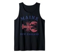 Lobster Maine New England Cool Seafood Lover Hombres Mujeres Niños Camiseta sin Mangas