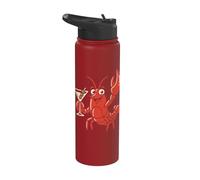 Lobster Martini Summer Seafood Cocktail Design Stainless Steel Insulated Water Bottle
