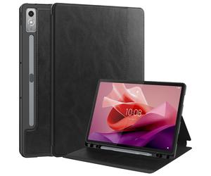 Lobwerk Cover Crazy Horse para Lenovo Tab P12 Pro 12.7" TB370FU Funda Folio