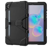 Lobwerk - Funda 3 en 1 para Samsung Galaxy Tab S6 Lite SM-P610 SM-P615 10.4 Outdoor Cover + Soporte Negro