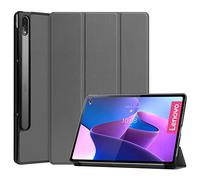 Lobwerk Funda con función Atril para Lenovo Tab P12 Pro de 12,6 Pulgadas, Color Gris