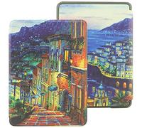 Lobwerk Funda para Amazon Kindle 2019 (10. Generación) Funda Smart Cover de 6 Pulgadas con función Atril y función de Encendido y Apagado automático. Azul 10