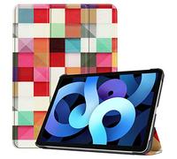 Lobwerk Funda para Apple iPad Air 4 2020 4ª generación 10,9 Pulgadas Smart Cover Funda con función Atril y función de Encendido y Apagado automático