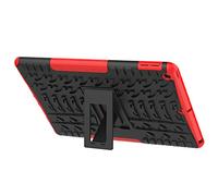 Lobwerk Funda para Apple iPad de 10,2 Pulgadas, 2019, antigolpes, con función Atril, Color Rojo