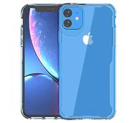 Lobwerk Funda para Apple iPhone 11 XI 2019 de 6,1 pulgadas, delgada, carcasa exterior de TPU antigolpes, protección extra resistente, transparente