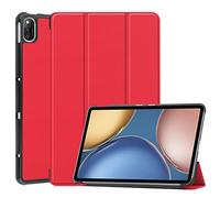 Lobwerk Funda para Huawei Honor V7 2021 de 10,4 Pulgadas con función Atril y función de Apagado automático Rojo