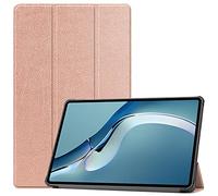 Lobwerk Funda para Huawei MatePad Pro 2021 12.6 Slim Case Case con función atril y Auto Sleep/Wake, bronce