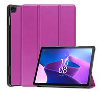 Lobwerk Funda para Lenovo M10 3rd Gen 2022 de 10,1 Pulgadas con función Atril y función de Apagado automático, Color Morado
