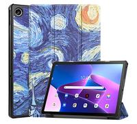 Lobwerk Funda para Lenovo M10 Plus 3rd Gen. 2022 de 10,6 pulgadas con función atril y función de apagado automático
