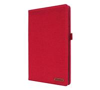 Lobwerk Funda para Lenovo Tab M10 2nd 2020 TB-X306F TB-306X 10.1 con función atril y función de encendido y apagado automático, color rojo