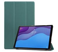 Lobwerk Funda para Lenovo Tab M10 2nd 2020 TB-X306F TB-X306X 10.1 Pulgadas Smart Cover Funda con función Atril y función de Encendido y Apagado automático, Color Verde