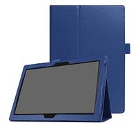 Lobwerk - Funda para Lenovo Tab M10/Tab P10 TB-X605F/TB-X705F (10,1 Pulgadas, función Atril) Azul Azul