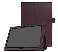 Lobwerk - Funda para Lenovo Tab M10/Tab P10 TB-X605F/TB-X705F (10,1 Pulgadas, función Atril) marrón marrón