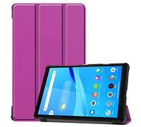 Lobwerk Funda para Lenovo Tab M8 TB-8505F / TB-8505X 8.0 Pulgadas Smart Cover Funda con función Atril y función de Encendido y Apagado automático Morado Morado