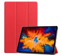 Lobwerk Funda para Lenovo Tab P11 Pro TB-XJ706F 11,5 Pulgadas Tablet Funda Delgada con Función Stand y Auto Sleep/Wake, Rojo