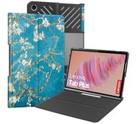 Lobwerk Funda para Lenovo Tab Plus 2024 TB351FU de 11,5 pulgadas, funda fina con función atril y función de encendido automático