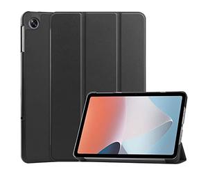 Lobwerk Funda para Oppo Pad Air de 10,4 pulgadas, con función atril y función de apagado automático, color negro
