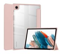 Lobwerk Funda para Samsung Galaxy Tab A8 SM-X200 X205 Smart Cover funda con función atril y función de encendido y apagado automático, color bronce