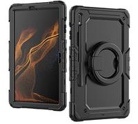 Lobwerk Funda para Samsung Galaxy Tab S7 FE S7+ Plus S8 T730/T970/X800 de 12,4 Pulgadas Smart Cover Case Funda Exterior Protección Infantil
