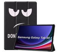 Lobwerk Funda para Samsung Galaxy Tab S9 FE Plus+ X610/X616 2023 de 12,4 Pulgadas, Delgada, Carcasa rígida con función de Encendido y Apagado