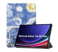 Lobwerk Funda para Samsung Tab Galaxy S9 Ultra SM-X910 SM-916B de 14,6 Pulgadas, con función Atril y función de Encendido automático