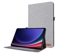 Lobwerk Funda para Samsung Tab S9+ Plus 2023 SM-X810 SM-X816B SM-X818U de 12,4 pulgadas, funda delgada con función atril y función de apagado automático