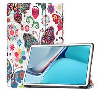 Lobwerk Funda para tablet Huawei MatePad 11 2021 de 11 pulgadas, funda fina con función atril y función de encendido y apagado automático