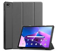 Lobwerk Funda para Tablet Lenovo M10 Plus 3rd Gen. 2022 de 10,6 Pulgadas, Delgada, con función Atril, función de Apagado y Apagado automático, Color Gris