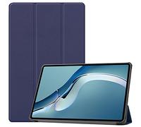 Lobwerk Funda Protectora para Huawei MatePad Pro 2021 12.6 Slim Case Funda con función Atril y Auto Sleep/Wake, Color Azul