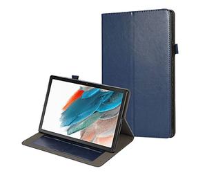 Lobwerk Funda protectora para Samsung Galaxy Tab A8 SM-X200 X205, funda fina con función atril y función de encendido y apagado automático