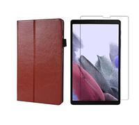 Lobwerk Juego de 2 en 1 para Samsung Galaxy Tab A7 Lite T220 T225 de 8,7 pulgadas con funda inteligente + cristal protector con cierre magnético para coche