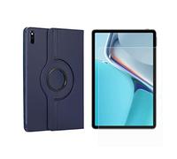 Lobwerk Juego de tablet 2 en 1 para Huawei MatePad 11 2021 de 11 pulgadas con cubierta magnética para el modo de suspensión automático/despertar + protector de pantalla Funda Smart Case Vidrio Templado