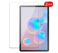 Lobwerk - Protector de Pantalla para Samsung Galaxy Tab S6 SM-T860 de 10,5 Pulgadas, Transparente, antihuellas Transparente 2X Klar