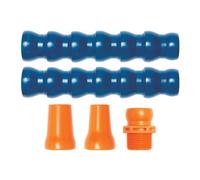 Loc-Line - Kit de 5 piezas para manguera refrigerante flexible articulada de poliacetal, diámetro interior 3/4