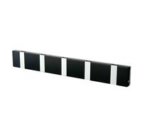 LoCa Perchero de pared Knax 33 cm negro