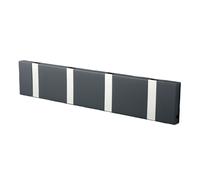 LoCa Perchero de pared Knax 40 cm antracita-gris