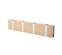 LoCa Perchero de pared Knax 40 cm roble enjabonado-gris