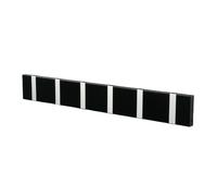 LoCa Perchero de pared Knax 60 cm negro-gris
