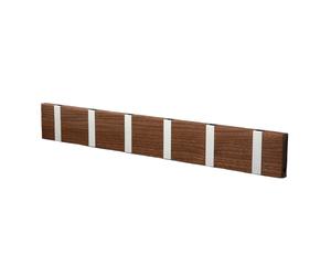 LoCa Perchero de pared Knax 60 cm nogal aceitado-gris