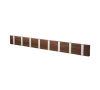 LoCa Perchero de pared Knax 80 cm nogal aceitado-gris