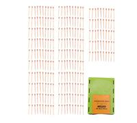 Locadence 250 Clavos Herradura, Clavos Herradura Alta Resistencia Tracción, Herramienta Portátil Entrenamiento Caballos para Granjas Ganaderas, Deportes Ecuestres (E5slim)