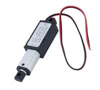 LOCADENCE Actuador lineal, actuador de movimiento pequeño eléctrico, 0.8 pulgadas de carrera 50n de 15 mm/s micro actuador lineal para las cuchillas del ventilador, gabinetes