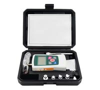 Locadence Digital Force Gauging Pull Pull Meter, 500n Dinamómetro portátil de pulsación de mano con pantalla de retroiluminación de cambio de unidad, medidor de fuerza