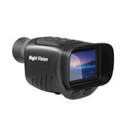LOCADENCE Digital Night Vision Monocular, Video 2.5K 40MP Foto 8X Monocular Infrarrojo de Zoom con 3W 850 NM Spotlight, Camera de Visión Compacta de 1150 Pies Cámara Monocular Tele (Negro)