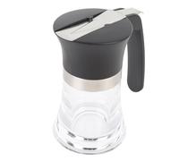 Locadence Dispensador Miel 3.38 Oz, Dispensador Jarabe Multifuncional, Recipiente Miel con Boquilla Acero Inoxidable para Chocolate, Mantequilla Maní, Caramelo Arce