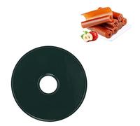 LOCADENCE Hojas Rollo Fruta Deshidratadora, Bandejas Deshidratadoras Redondas Silicona Prueba Fugas, Esteras Secadoras Reutilizables para Secadora Frutas FD660 (verde oscuro)